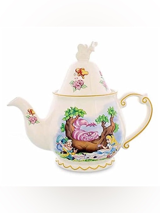 Disney Other - NEW Retired Disney Alice In Wonderland Teapot